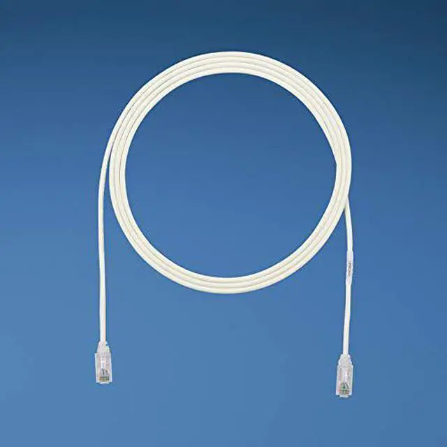 Alt view image 13 of 14 - Panduit UTP28SP10 10 ft. Cat 6 Black Network Ethernet Cable