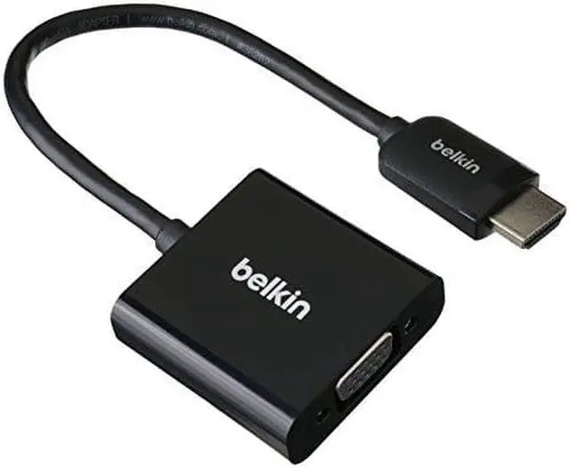 Alt view image 2 of 4 - belkin hdmi to vga + 3.5mm audio adapter