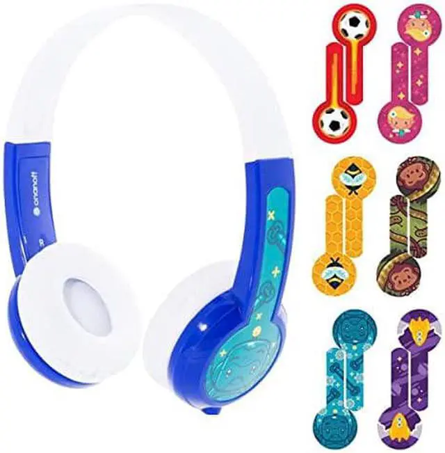 Alt view image 6 of 6 - Onanoff BuddyPhones Explore Blue