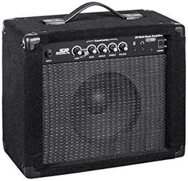Alt view image 9 of 9 - Monoprice 20-Watt, 1x8 Bass Combo Amplifier