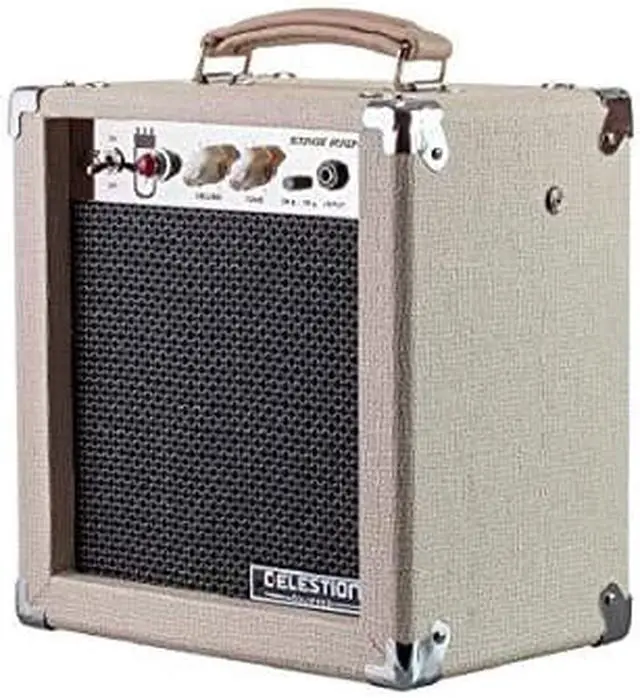 Alt view image 10 of 15 - Monoprice 5-Watt 1x8 Guitar Combo Tube Amplifier - Tan / Beige with Celestion Super 8in Speaker, 12AX7 Preamp, For All Electric Guitars