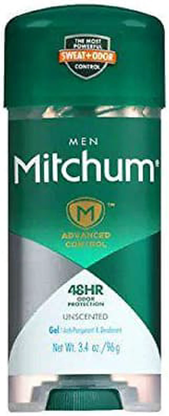 Main image of Mitchum Advanced Control Unscented Gel, Anti-Perspirant & Deodarant 3.4 oz (Pack of 5)