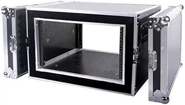 Alt view image 3 of 7 - Deejayled TBH6UADSM21 6u Shock Proof Rack 21" Deep