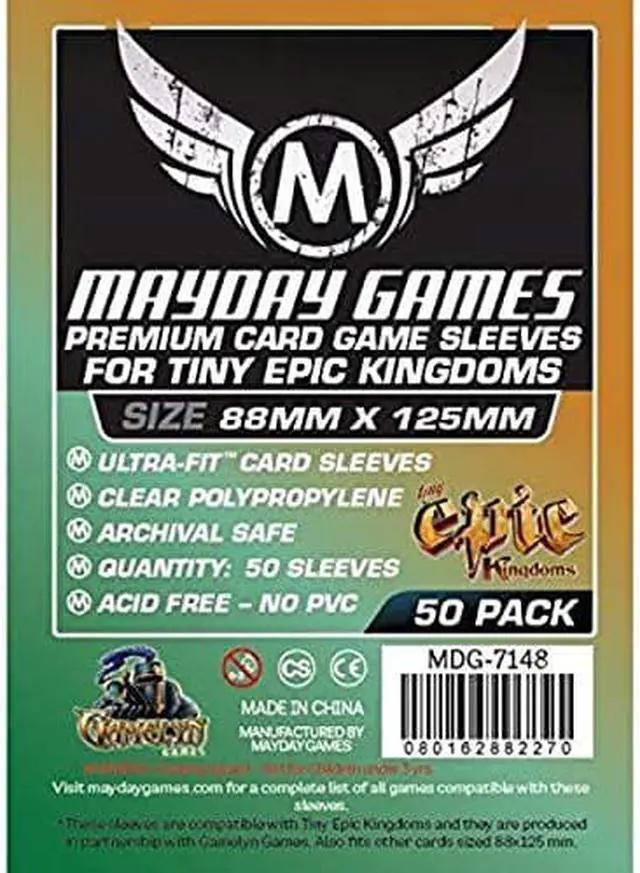 Main image of Tiny Epic Kingdom Sleeves(88x125mm)-50 Premium