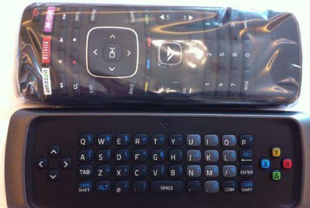 vizio remote keyboard
