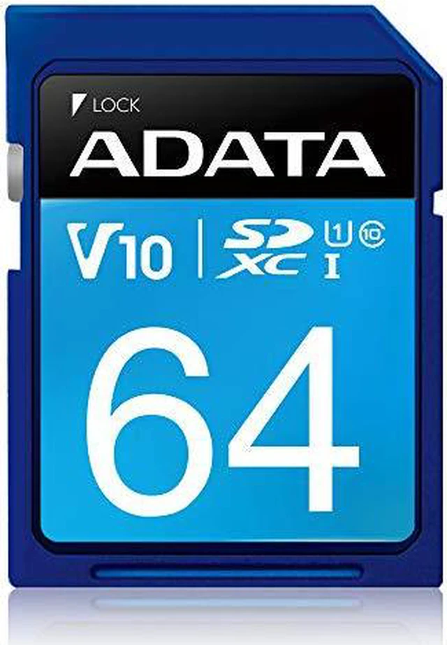 Alt view image 6 of 6 - adata premier 64gb sdhc/sdxc uhs-i u1 class 10 memory card (asdh64guicl10-r)