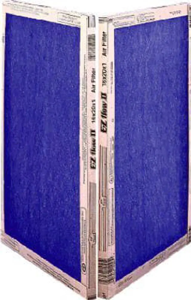 Alt view image 5 of 5 - FLANDERSï¿½ EZ FLOWï¿½ II MERV 4 ECONOMY FIBERGLASS AIR FILTER, 14X30X1 IN., 12 PER CASE