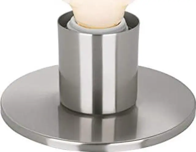 Main image of Nuvo Lighting 60/4801 One Light Dual Surface Mount Vanity, Pwt, Nckl, B/S, Slvr
