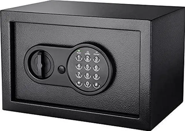 Alt view image 13 of 13 - BARSKA AX12616 Security Safe,Black,8 lb.