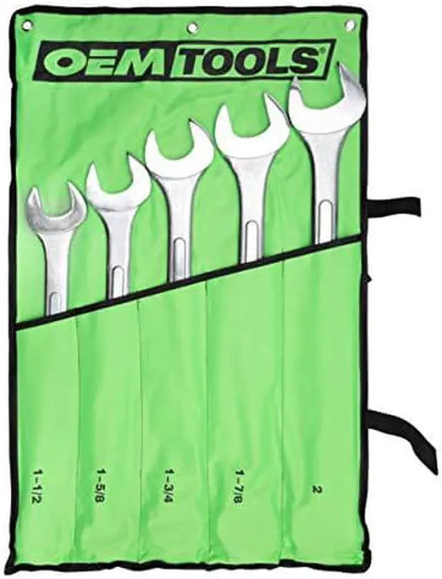 Main image of 5 Pc. SAE Jumbo Wrench Set