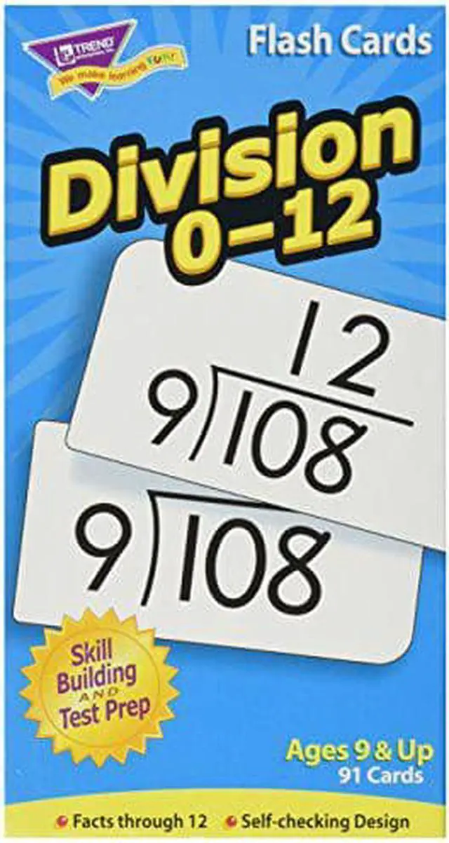 Alt view image 17 of 19 - Trend Skill Drill Flash Cards, 3 X 6, Division T53106