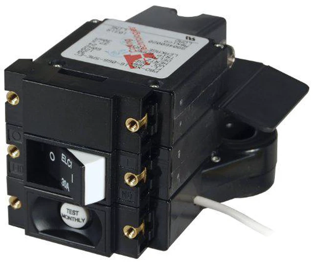 Alt view image 3 of 3 - Breaker, Residual Current 120VAC 30A