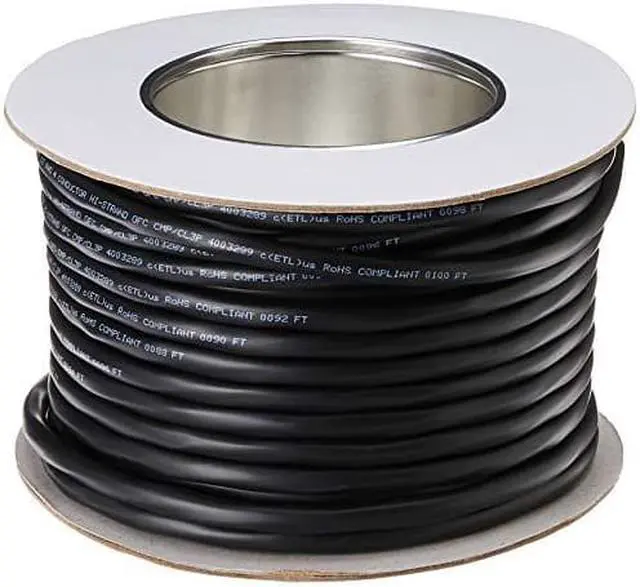 Alt view image 4 of 4 - Monoprice Nimbus Series 12 Gauge AWG 4 Conductor CMP-Rated Speaker Wire / Cable - 100ft UL Plenum Rated, 100% Pure Bare Copper With Color Coded Conductors