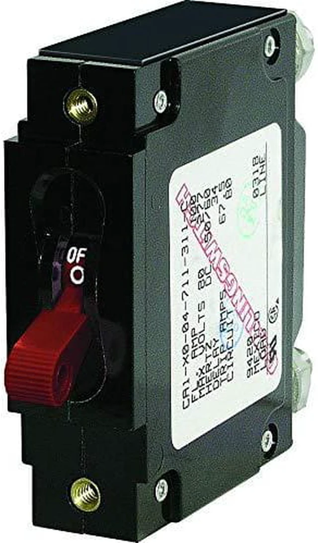 Main image of Blue Sea Systems 7250I C-Series Ignition Protected Toggle Single Pole 100A Red