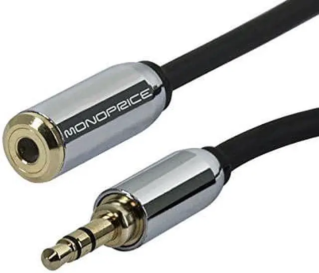 Alt view image 5 of 5 - Monoprice Designed for Mobile 25ft 3.5mm Stereo Extension Cable