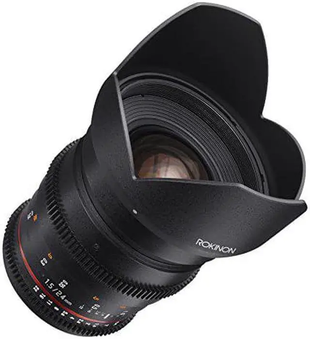 Alt view image 10 of 10 - Rokinon 24mm T1.5 Cine Wide Angle Lens for Mirco 4/3 Mount