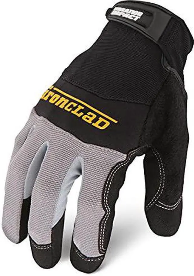 Alt view image 2 of 2 - IRONCLAD PERFORMANCE WEAR WWI2-04-L Anti-Vibration Gloves, Full, L, PR