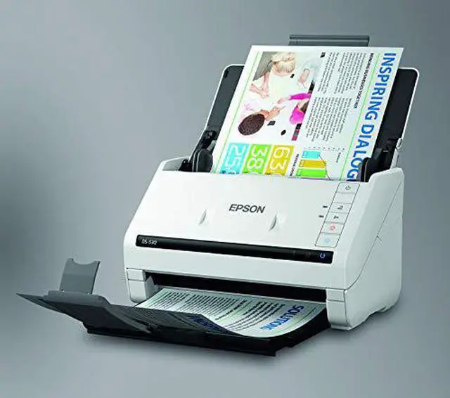 Alt view image 11 of 11 - EPSON B11B236201 DS-530 - DOCUMENT SCANNER - DESKTOP - 35 PPM/70 IPM: 300 DPI BLACK & WHITE, COLO