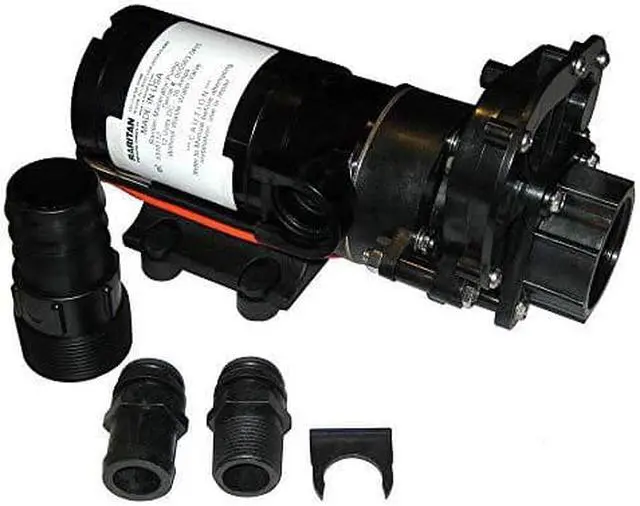 Alt view image 5 of 7 - RARITAN ENGINEERING RARITAN MACERATOR PUMP 12VDC W/ WASTE VALVE 5310112
