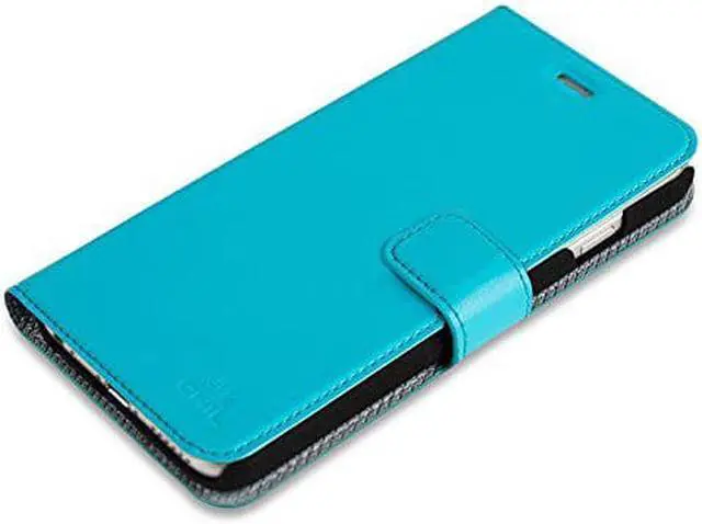 Alt view image 3 of 3 - Chil Attraction Jacket Magnetic Wallet & Case for iPhone 6 (Teal)