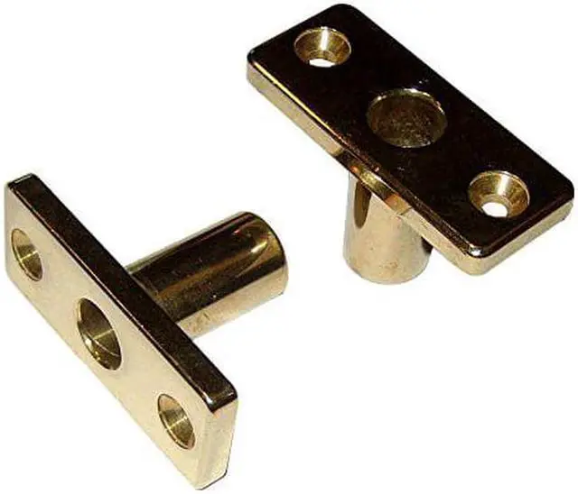 Alt view image 2 of 3 - PERKO BRONZE FLUSH MOUNT ROWLOCK SOCKET