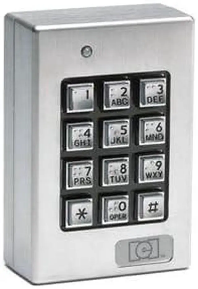 Main image of Linear 212SE Weatherproof Keypad (Silver)