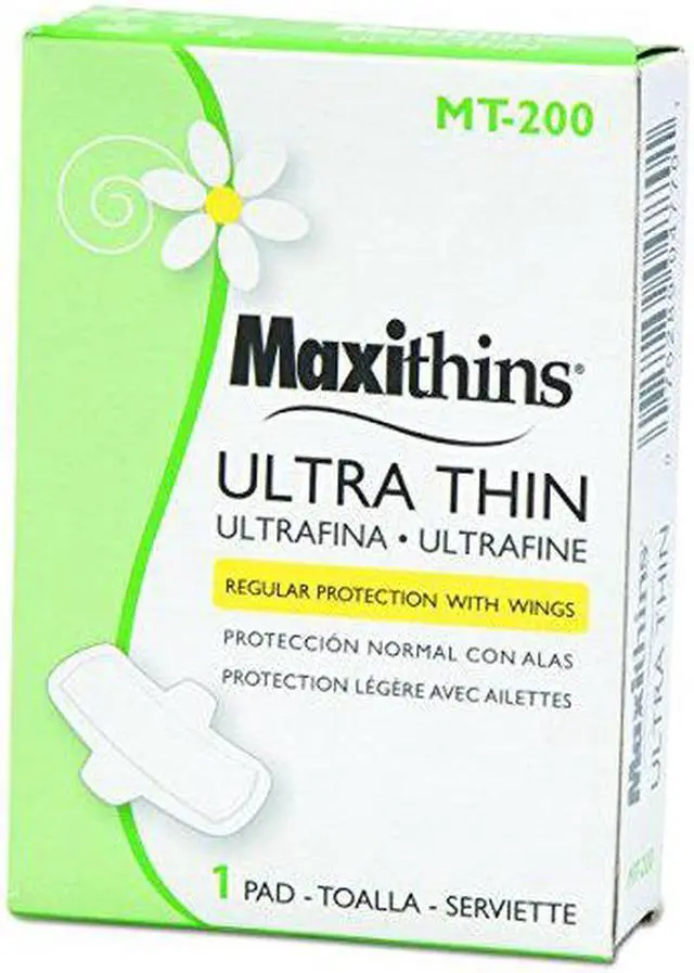 Alt view image 9 of 9 - Hospital Specialty Maxithins Ultra-Thin Pads 200/Carton MT200