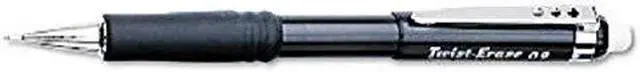 Alt view image 8 of 9 - Pentel Twist-Erase III Mechanical Pencil 0.9 mm Black Barrel QE519A