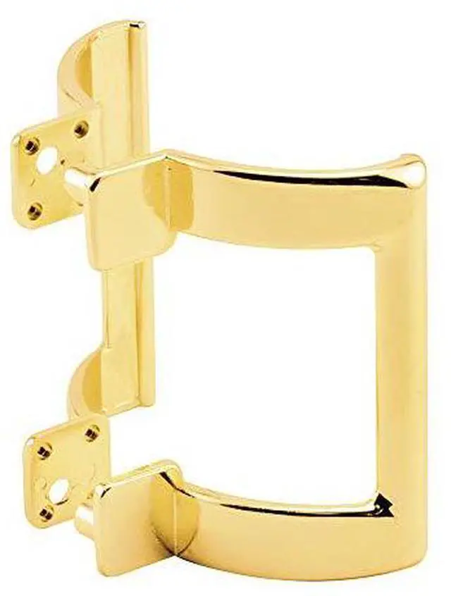 Main image of Prime-Line M 6161 Shower Door Handle Set, Brass
