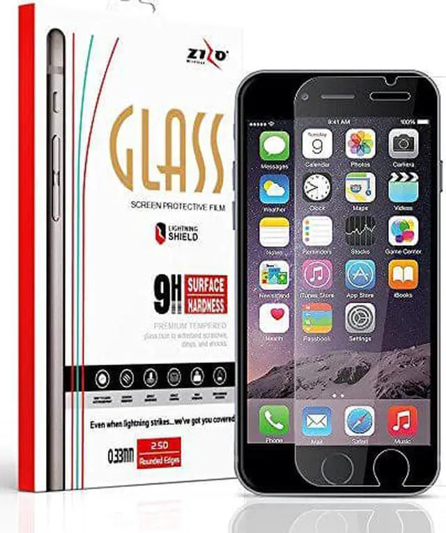 Main image of ZIZO Tempered Glass Screen Protector for iPhone SE (2020) / iPhone 8 / iPhone 7