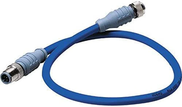 Main image of Maretron DM-DB1-DF-08.0 Mid Double Ended Cordset, 8 m, Blue