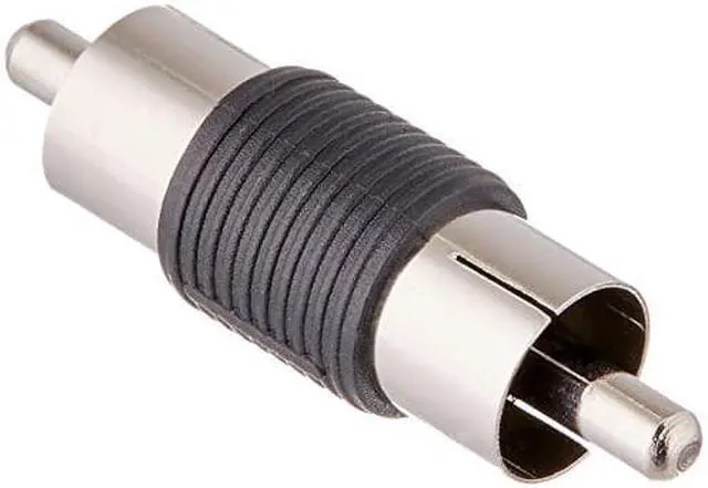 Alt view image 6 of 6 - Install Bay Rca100-Bm10 Rca-Barrel Male Nickel Connector, 10 Per Bag