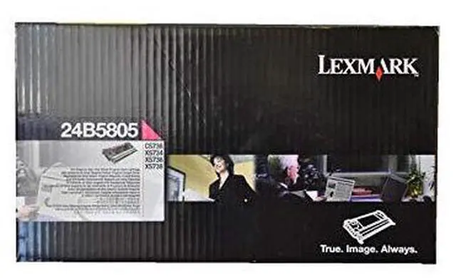 Alt view image 8 of 9 - Magenta Toner Cartridge for Lexmark 24B5805 CS748de, XS734de, XS736de, XS748de, Genuine Lexmark Brand