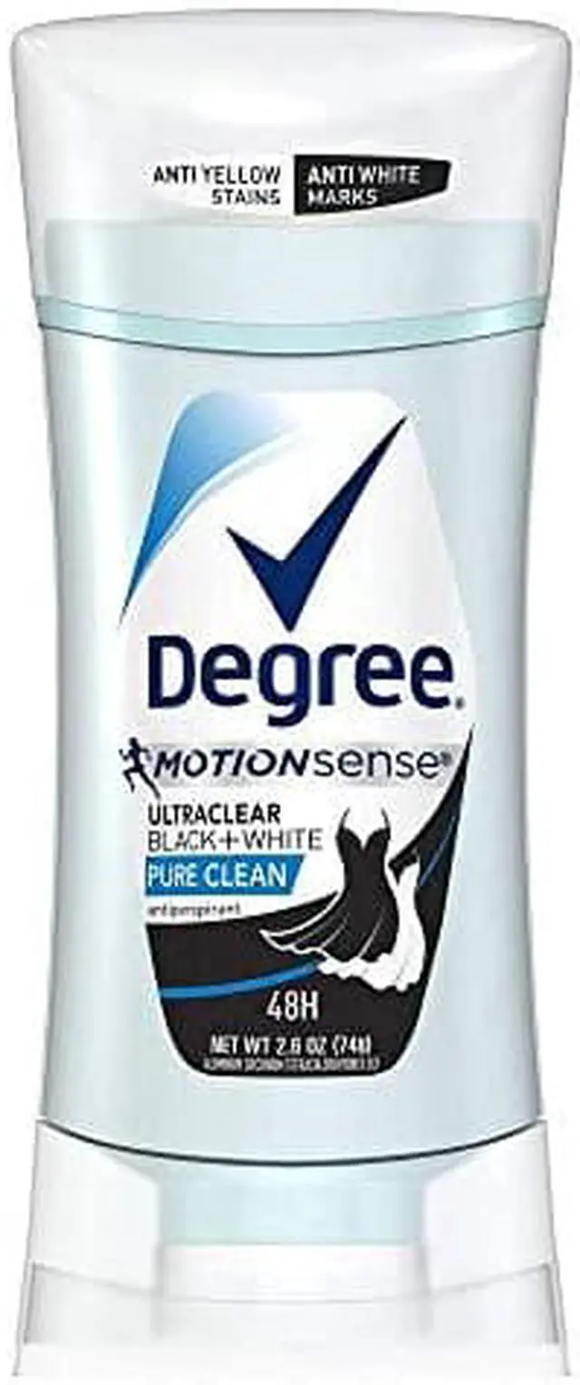 Alt view image 2 of 7 - Degree Ultra Clear Anti-Perspirant & Deodorant Solid Pure Clean - 2.6 oz