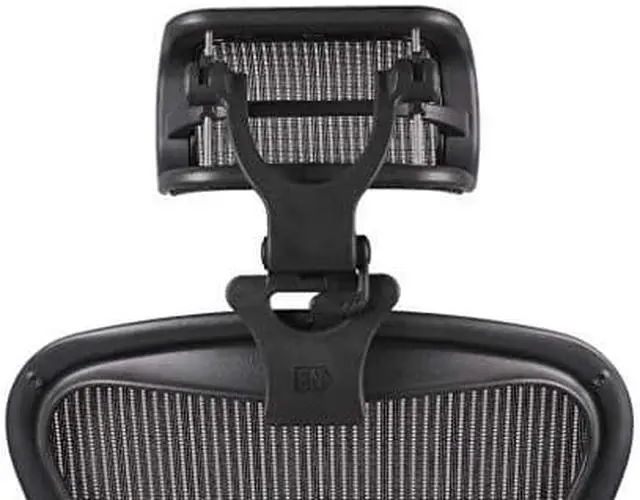 Main image of The Original Headrest for The Herman Miller Aeron Chair H4 Carbon | Colors and Mesh Match Classic Aeron Chair 2016 and Earlier Models | Headrest ONLY - Chair Not Included