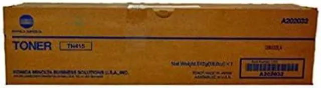 Alt view image 6 of 6 - KONICA/MINOLTA-STRATEGIC A202032 KONICA MINOLTA TN415 BLACK TONER