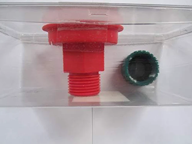 Alt view image 2 of 2 - RIDGID Wet/Dry Vac Hose to Drain Adapter and Cap