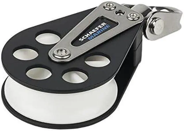 Main image of Schaefer Single 7 Series Block, Aluminum Cheeks and Delrin Plain Bearing Sheave