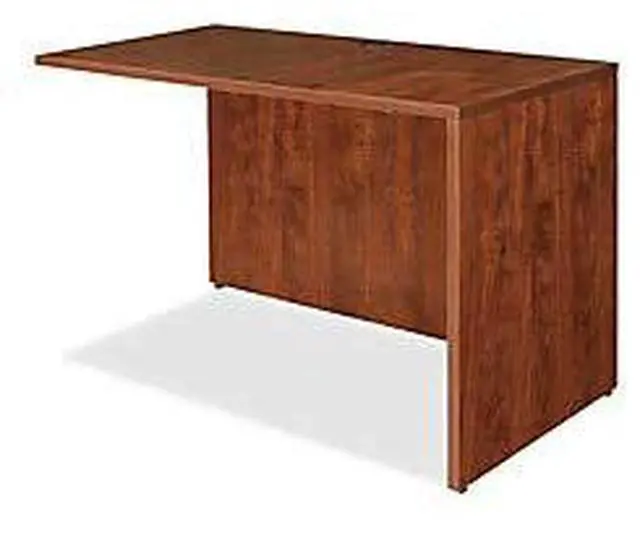 Alt view image 12 of 13 - Lorell Return Shell 35"x24"x29-1/2" Cherry 69423