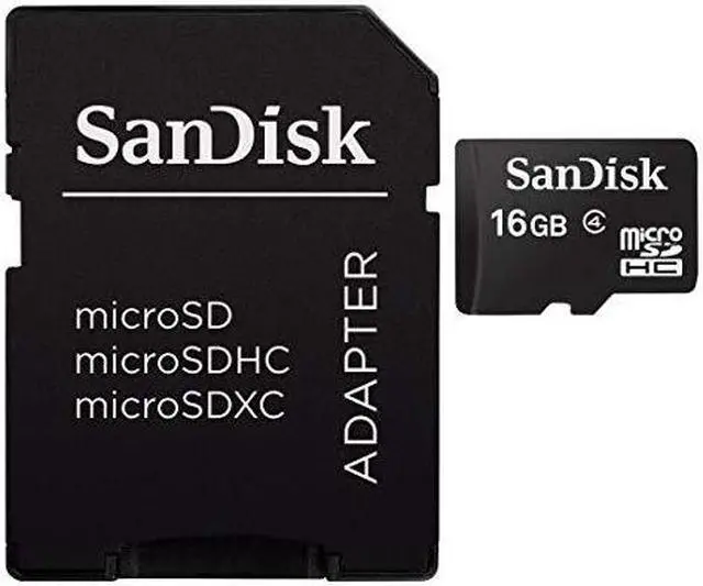 Alt view image 4 of 4 - SanDisk 16 GB Micro SDHC Memory Card