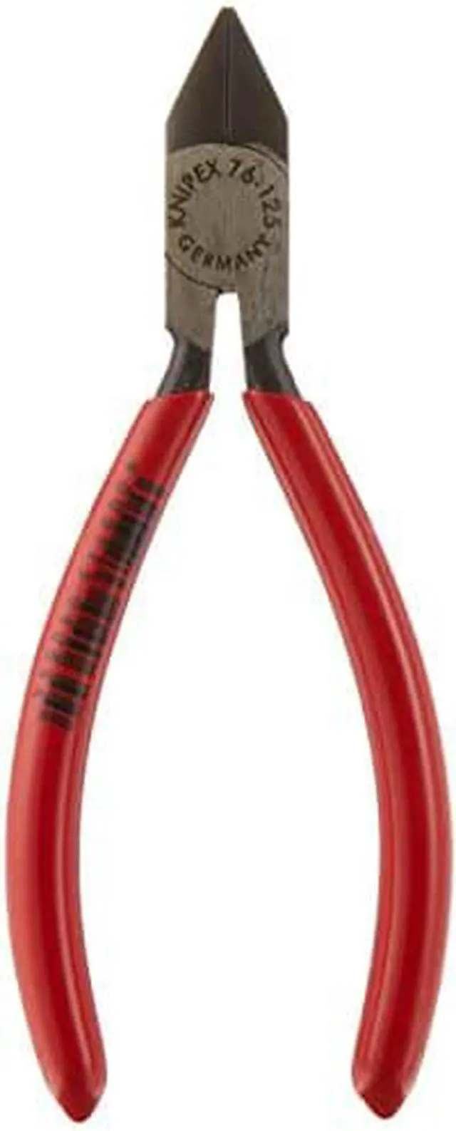Alt view image 6 of 6 - Knipex 76-81-125 5" Diagonal Cutters for electromechanics w/ Tapered Head and Small Bevel - Plastic Grip