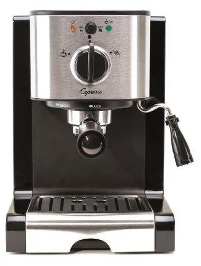 Alt view image 10 of 17 - Capresso EC100 Pump Espresso and Cappuccino Machine