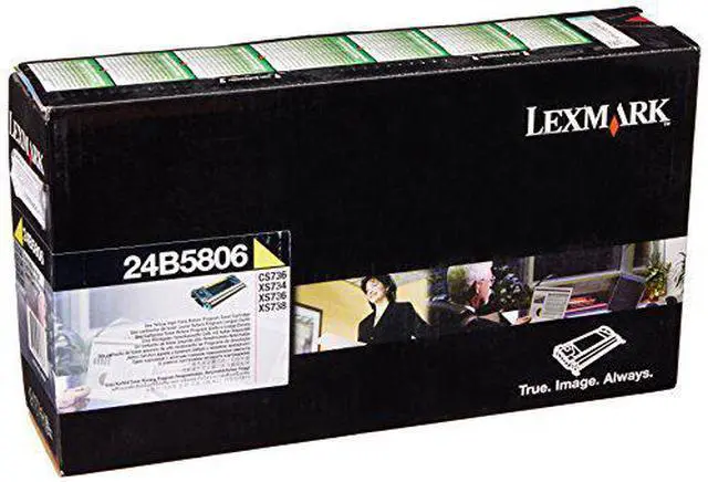 Alt view image 4 of 5 - Lexmark 24B5806 Yellow Extra High Yield Return Program Toner Cartridge