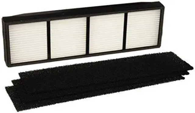 Alt view image 2 of 4 - oransi replacement pack for finn hepa air purifiers, 3 carbon pre-filter and 1 v-hepa air filter, filter life up to 24 months