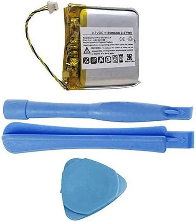 Alt view image 4 of 4 - 560mAh AEC64333 Battery Replacement for Beats by Dr. Dre Studio 2.0 Headphones