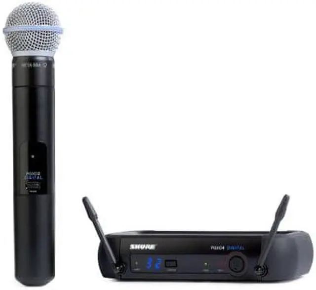 Alt view image 5 of 5 - Shure PGXD24/BETA58-X8 Handheld Wireless Microphone Mic System