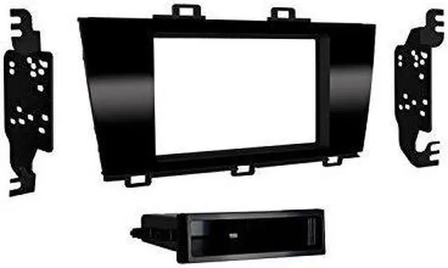 Alt view image 12 of 12 - Metra 99-8906HG Black Single DIN Stereo Dash Kit for 15-up Subaru Legacy/Outback