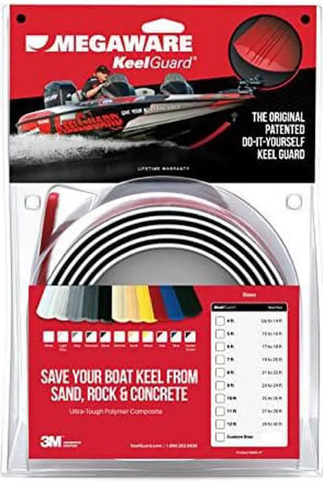 Alt view image 6 of 8 - MEGAWARE KEELGUARD 5' WHITE