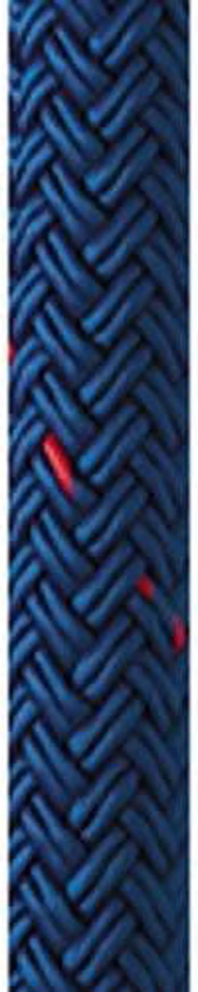 Alt view image 8 of 9 - New England Ropes 3/8" X 15' Nylon Double Braid Dock Line - Blue w/Tracer