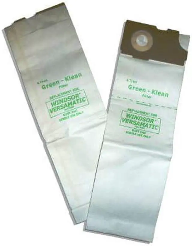 Alt view image 3 of 3 - Replacement Vacuum Bags Fits AllStar Javelin/Triple S Prosense II/Windsor Versamatic 10/Pack GK2003P
